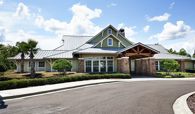 Community center in the Pine Ridge Community in Jacksonville
